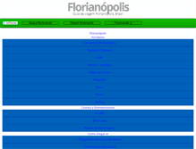 Tablet Screenshot of florianopolis.net