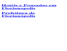Tablet Screenshot of florianopolis.com.br